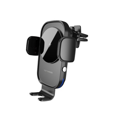 15W QI Fast Charge Smart sensor Cell Phone Mount Holder Car Wireless Charger Phone Car Mount